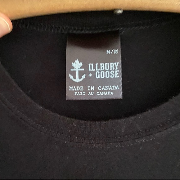 Illbury + Goose Black Long Sleeve Super Soft Shirt Women’s Medium - Picture 2 of 3